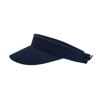 NSCO- Telephone Wire Ladies Golf Visor with Ball Marker -  Navy