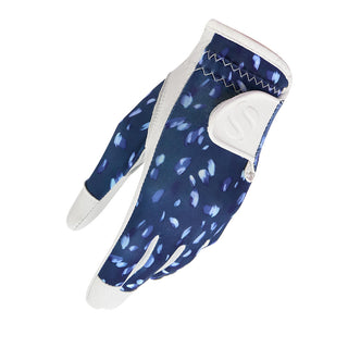 NSCO- Comfort Stretch Cabretta Leather Golf Glove - Blue Skyfall