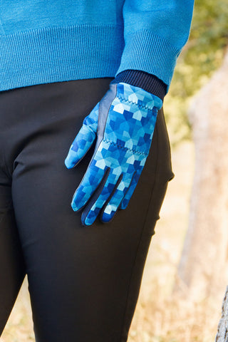 NSCO- Polar Stretch Winter Ladies Golf Gloves - Pixel Passion