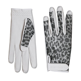 Luxury Cabretta Leather Sun Glove- Cheetah