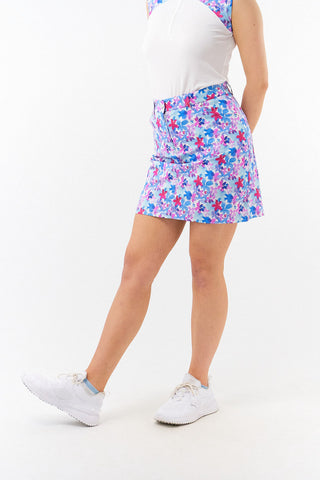 Pure Golf Clarity Print Skort- Watercolour Daydream
