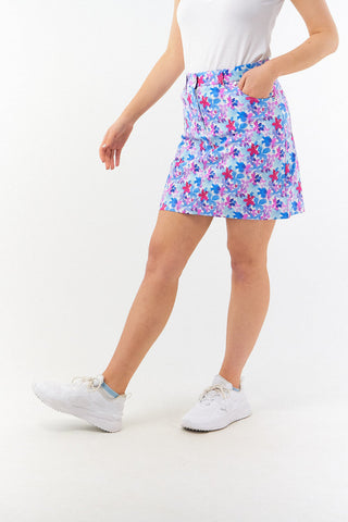 Pure Golf Clarity Print Skort- Watercolour Daydream