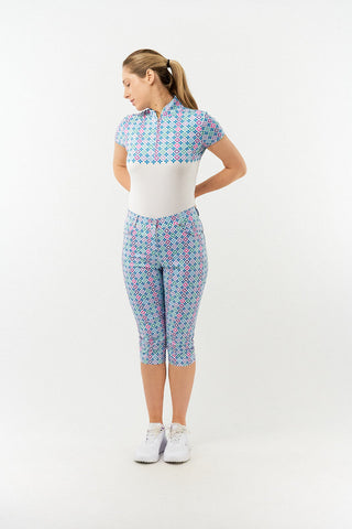 Pure Golf Ladies Faith Trust Capri 70cm - Geo Flower