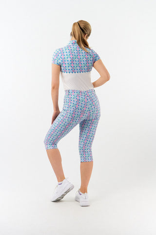 Pure Golf Ladies Faith Trust Capri 70cm - Geo Flower
