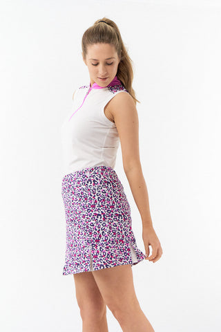Chloe Sleeveless Polo - Leo Pop
