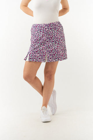 Alda Print Skort-  Leo Pop