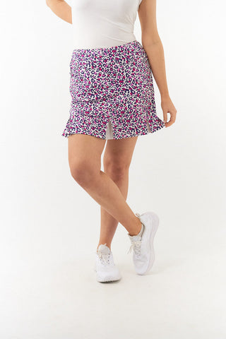Alda Print Skort-  Leo Pop