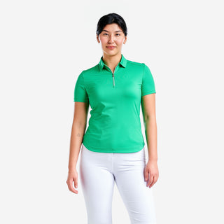 Nivo Ladies Naila II Cap Sleeve Polo - Classic Green