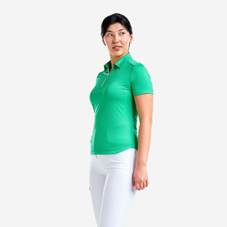Nivo Ladies Naila II Cap Sleeve Polo - Classic Green