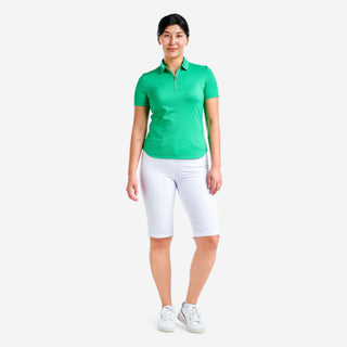 Nivo Ladies Naila II Cap Sleeve Polo - Classic Green