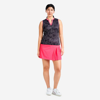 Nivo Ladies Vivian Sleeveless Polo - Black