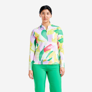 Nivo Ladies Lolita Long Sleeve Mock - Classic Green