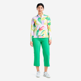 Nivo Ladies Lolita Long Sleeve Mock - Classic Green