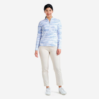 Nivo Ladies Lolita Long Sleeve Mock - Gentle Blue