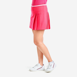 Nivo Ladies Valentina Pleated Golf Skort - Cherry