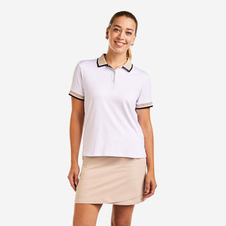 Nivo Lorraine Ladies Short Sleeve Golf Polo - White