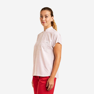 Nivo Vero Cap Sleeve Ladies Golf Shirt - White Cream