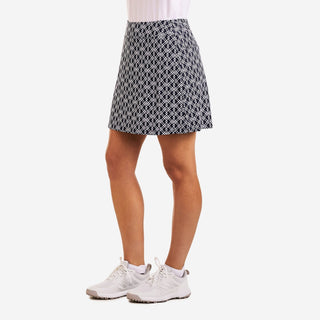 Nivo Liora Golf Skort - Navy & White