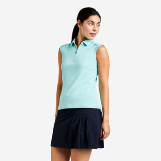 Nivo Ladies Nikki II Sleeveless Polo - Aruba Blue