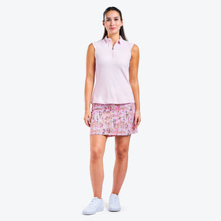 Nivo Ladies Nikki II Sleeveless Polo - Pink Sugar