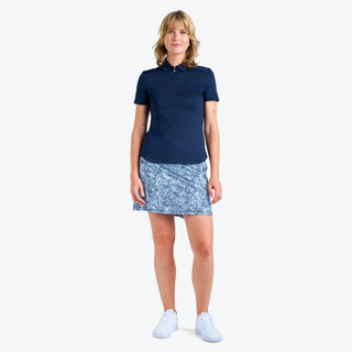 Nivo Ladies Naila II Cap Sleeve Polo - Navy