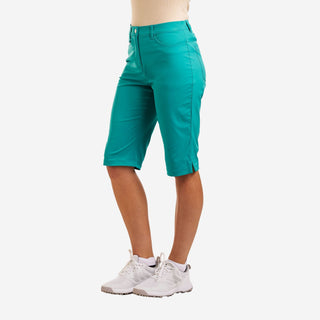 Nivo Nalini Long Golf Shorts - Peacock Blue