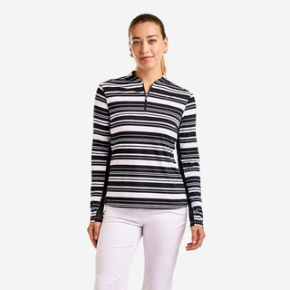 Nivo Lolita Long Sleeve Top - Black & White