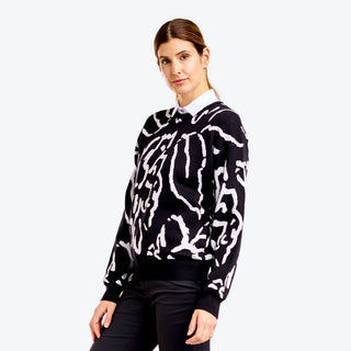 Nivo Ladies Dahlia Golf Sweater - Black