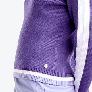 Nivo Ladies Golf Daniela Zip Sweater - Future Dusk