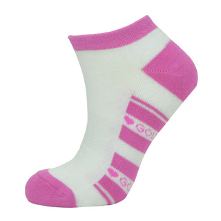 Trixie 3 Pack Ladies Trainer Socks - Azalea Pink