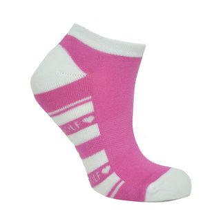 Trixie 3 Pack Ladies Trainer Socks - Azalea Pink