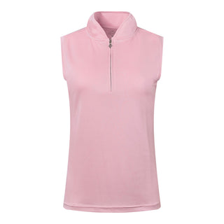 Bloom Ladies Sleeveless Polo Shirt - Blossom