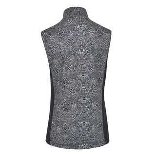 Pure Golf Ladies Emily Sleeveless Golf Polo Shirt - Cheetah