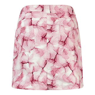 Pure Golf Clarity Print Ladies Golf Skort - Blossom Pink Skort