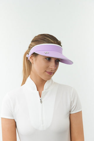 Pure Golf Arielle Telephone wire golf visor with Ball Marker - Lilac