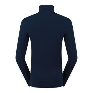 Pure Golf Super Soft Glow Roll Neck - Navy