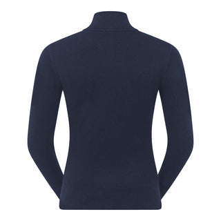 Brace Navy Super Soft Quarter Zip Lined Sweater - Pure Golf