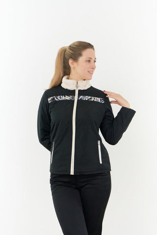 Pure Golf Keira Padded Jacket  - Champagne Orchid