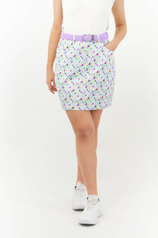 Lilac Stretch Webbing Ladies Golf Belt