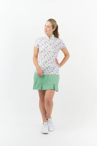 Suvi Pull-On Golf Skort - Sage Green