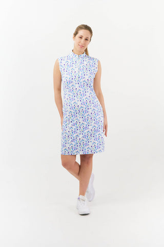 Miley Sleeveless Golf Dress - Opal Wish