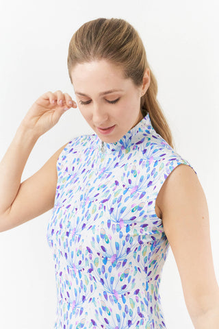 Miley Sleeveless Golf Dress - Opal Wish