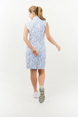 Miley Sleeveless Golf Dress - Opal Wish