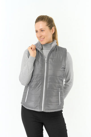 Pure Golf Hemisphere Fur Golf Gilet - Charcoal Grey