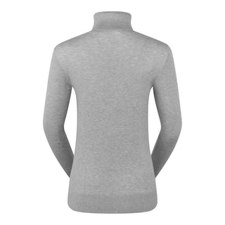 Pure Golf Simone Super Soft Roll Neck - Pale Grey