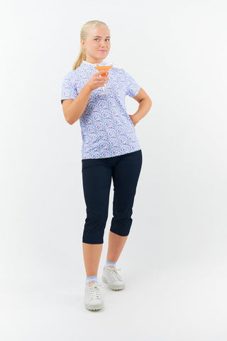 Ellen Short Sleeve Polo Shirt - Over Eighteen