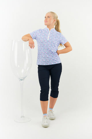 Ellen Short Sleeve Polo Shirt - Over Eighteen