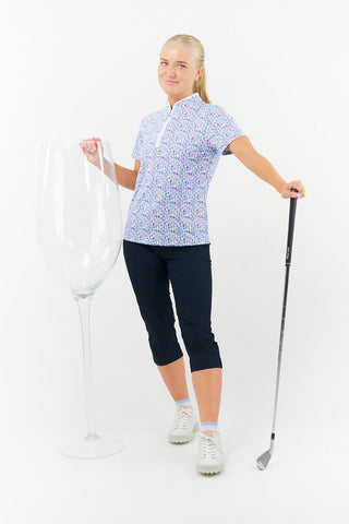 Ellen Short Sleeve Polo Shirt - Over Eighteen