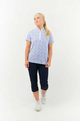 Ellen Short Sleeve Polo Shirt - Over Eighteen