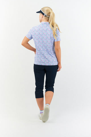 Ellen Short Sleeve Polo Shirt - Over Eighteen